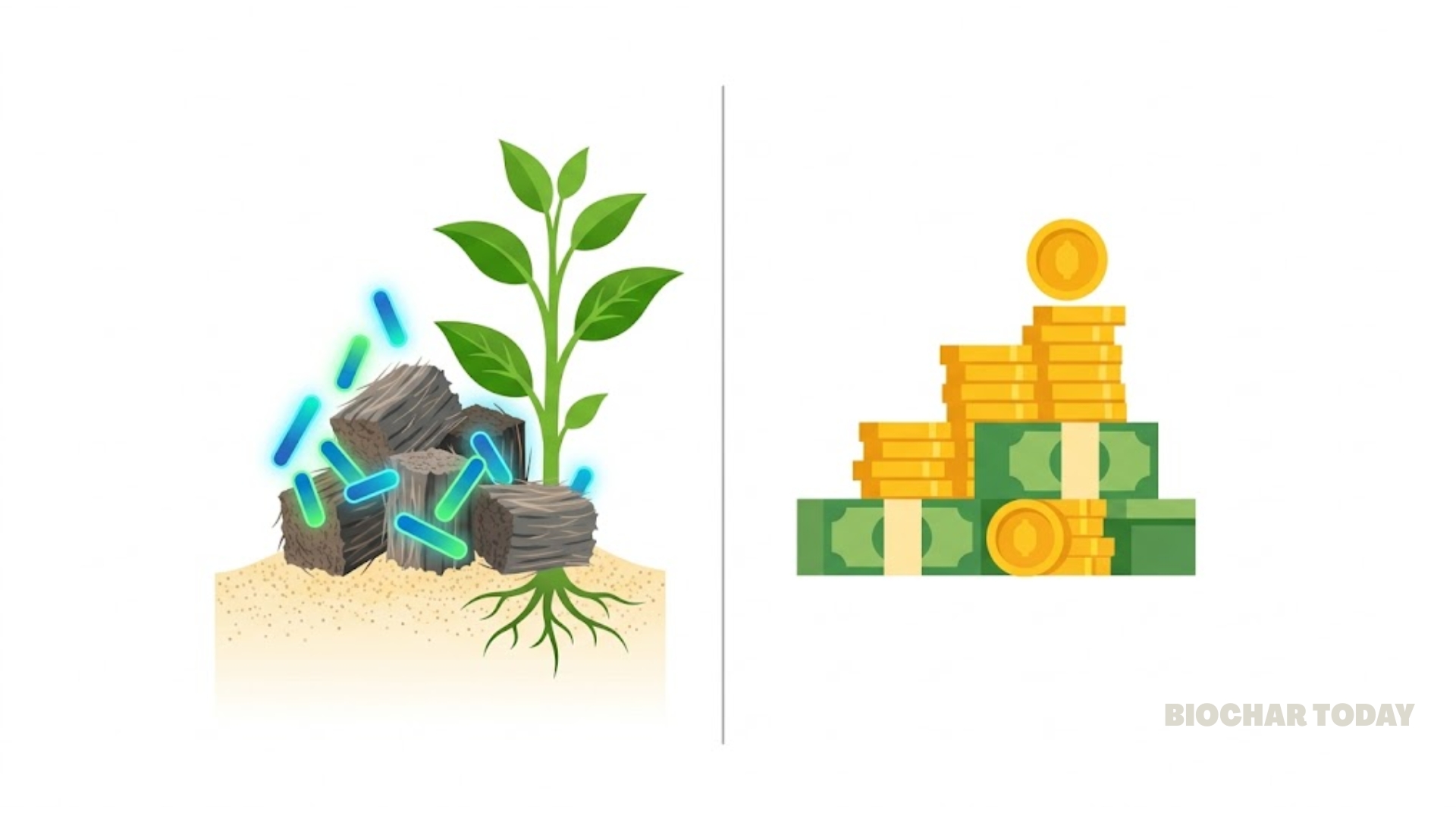 Co-Application of Tender Coconut Husk Biochar and Specialized Bacillus Strains Yields a Twofold Return on Investment in Sandy Soils