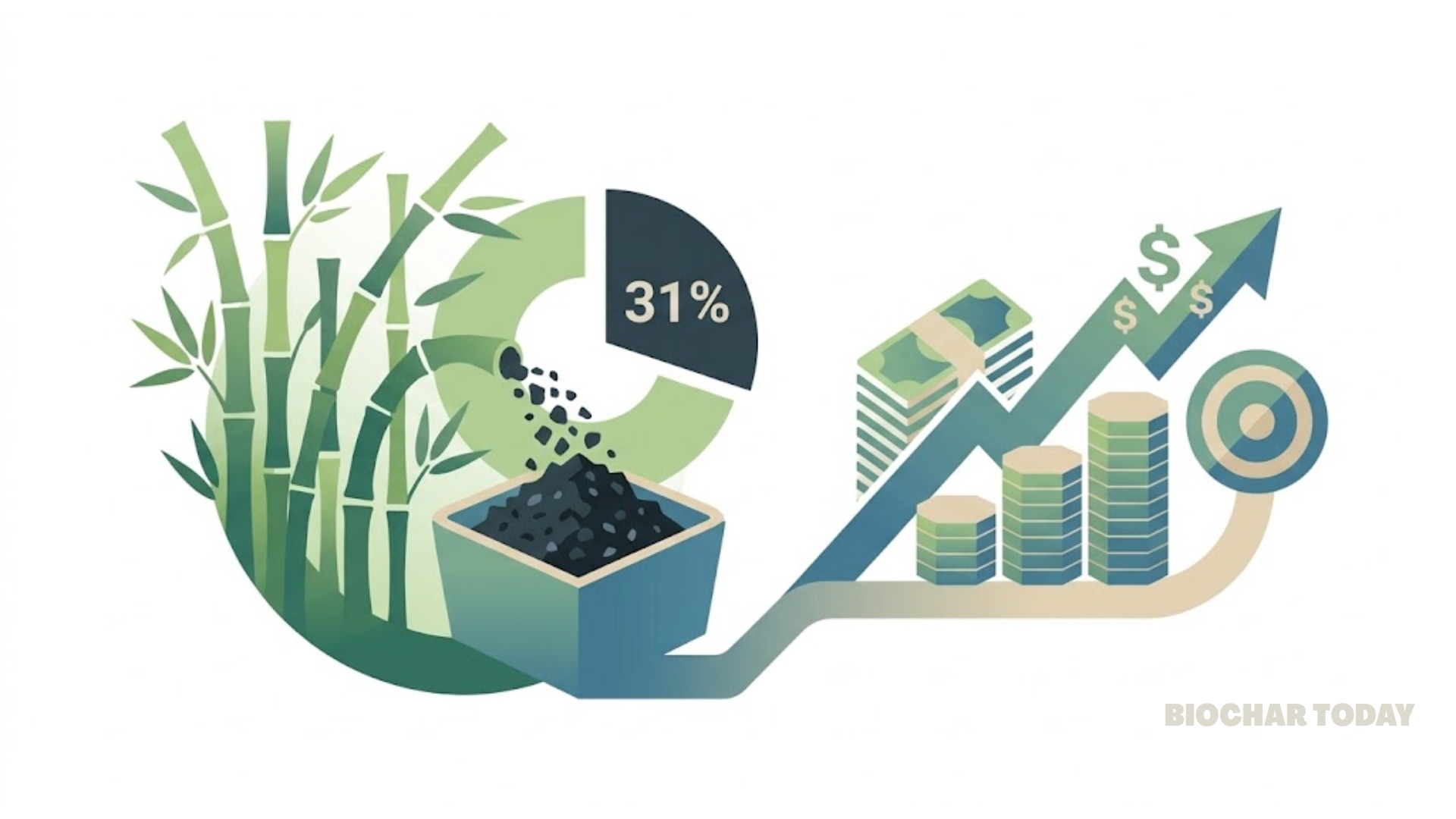 Dendrocalamus strictus Periphery Yields 31.14% Biochar and Projections Suggest 1107 Dollars per Hectare Annual Profit