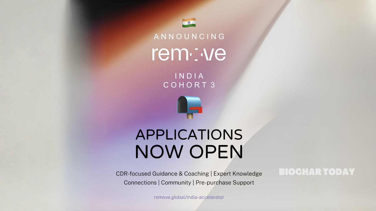 Remove Global Launches Dedicated India Accelerator to Catalyze Early-Stage Carbon Dioxide Removal Startups