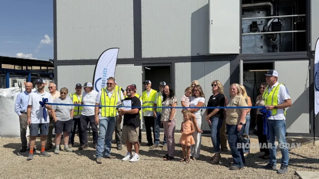 CO2-Sync and Carbo-FORCE Launch Commercial CF-1000 Biochar and Renewable Energy Facility in Utah
