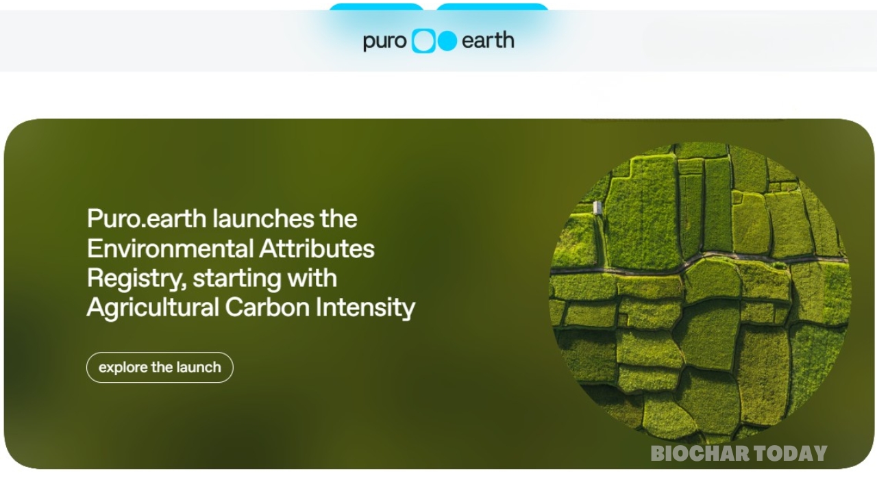 Puro.earth Launches Environmental Attributes Registry to Track Agricultural Carbon Intensity