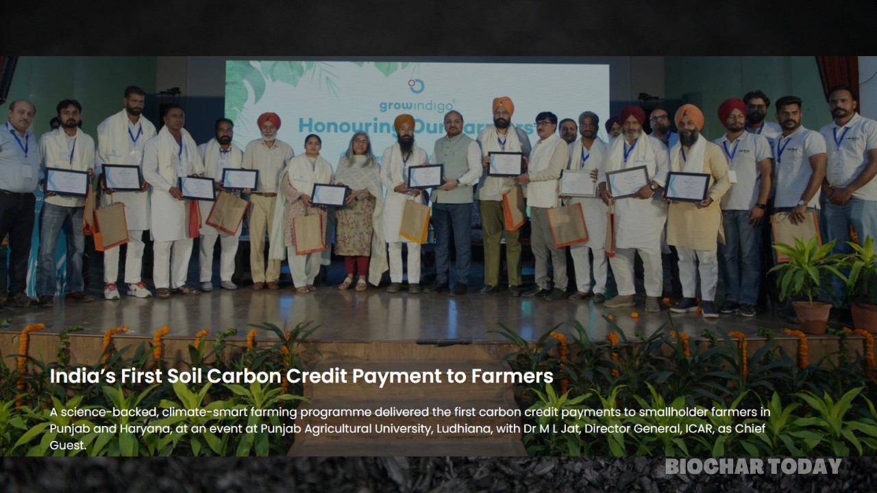 Grow Indigo and ICAR Distribute India’s First Verified Agricultural Soil Carbon Credit Payments to Smallholder Farmers in Punjab and Haryana